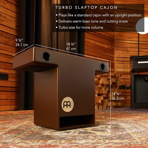  [아마존베스트]Meinl Percussion Meinl TOPCAJ2WN Turbo Slap-Top Cajon - Walnut