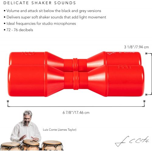  [아마존베스트]Meinl Percussion Meinl Artist Series Studio Shaker - Red