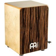 Meinl Percussion Ebony Bass Cajon with Snare Pedal (JBC6EY)