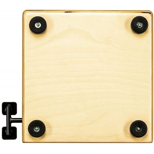  Meinl Percussion Ebony Bass Cajon with Snare Pedal (JBC6EY)