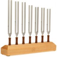 Meinl Sonic Energy Planetary Tuned Therapy Tuning Fork Chakra 7-piece Set Demo