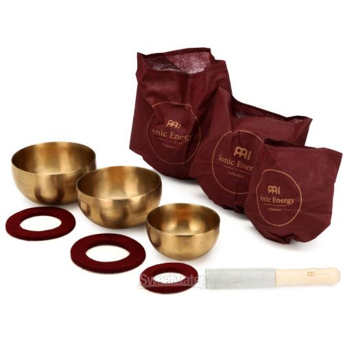  Meinl Sonic Energy Universal Series Singing Bowl Set - 3-piece