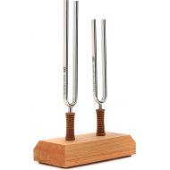 Meinl Sonic Energy Planetary Tuning Fork 2-piece Set with Holder - Synodic Day (194.18Hz) and Earth (136.10Hz)