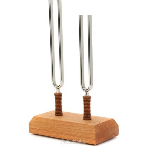  Meinl Sonic Energy Planetary Tuning Fork 2-piece Set with Holder - Synodic Day (194.18Hz) and Earth (136.10Hz)