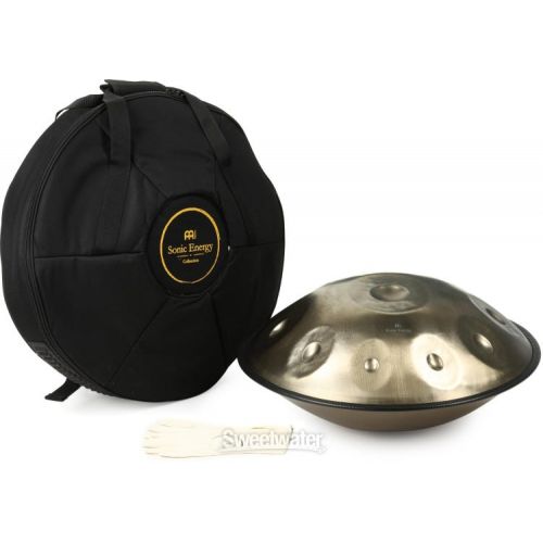  Meinl Sonic Energy Sensory Handpan with Steel Stand Bundle - 10-tone - D Kurd