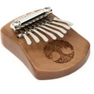 Meinl Sonic Energy 8-key Solid Mini Kalimba - Black Walnut, C Major