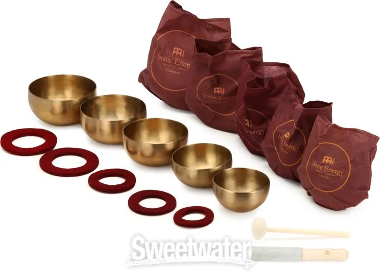  Meinl Sonic Energy Universal Series Singing Bowl Set - 5-piece