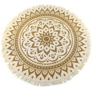 Meinl Sonic Energy Meditation Rug - Vintage Gold Floral