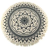 Meinl Sonic Energy Meditation Rug - Navy Blue Floral