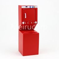 Meirucorp Dollhouse Life appliances 1/12 Scale red Washing Machine and Dryer Integrated Cabinet