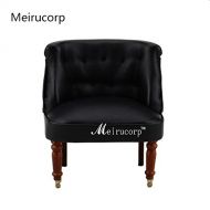 Meirucorp Dollhouse 1/12 Scale Miniature Furniture Wood Black Chair