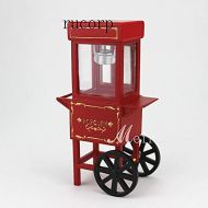 Meirucorp Fine 1:12 Scale Dollhouse Miniature Crafts Gorgeous red Popcorn cart