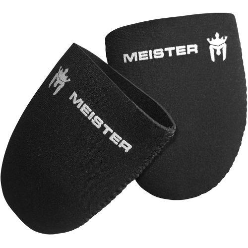  Meister MMA Meister 2.5mm Thermal Neoprene Toe Warmer Booties for Cycling, Running, Hiking & Ice Baths (Pair)