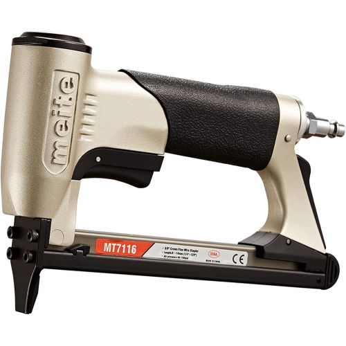  [아마존베스트]meite MT7116 upholstery stapler - 22 gauge 71 series 3/8-inch crown 1/4-inch to 5/8-inch leg length fine wire stapler furniture stapler