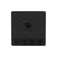 Meiyiu Mini PC Mini PC 4GB / 64GB Intel Atom x5-Z8350 Processor 1000Mbps LAN WiFi 2.4/5.8G Windows 10 Dual Screen Display U.S. regulations