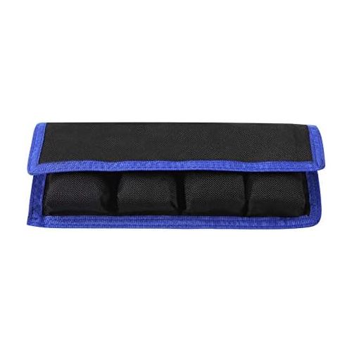  Meking DSLR Battery Bag/Holder/Case for AA Battery and lp-e6/ lp-e8/ lp-e10/ lp-e12/ en-el14/ en-el15/ fw50/ f550 and More, Suitable for Battery of Nikon D800, Canon 5DMKIII, Sony