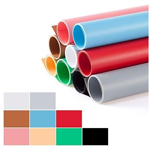  Meking Photography Backdrop Matte PVC background 4080 inch (100200cm) Kit