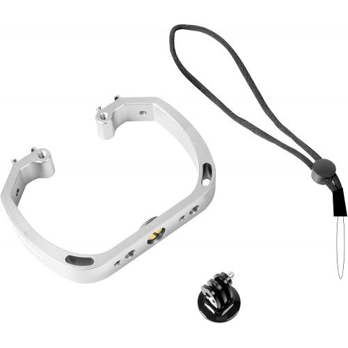  [아마존베스트]Mekingstudio Professional Diving Underwater Double Arm Handheld Stabilizer Support with 1/4Screw for Sport Camera GoPro Hero Session