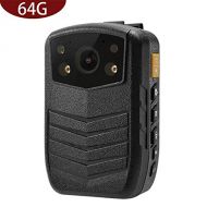 Meknic Q3 1296P Portable Security Guards Police Body Camera,Night Vision, Built in 32G Memory Body Worn Camera with 2 Display for Law Enforcement, Police Officers,Security Companie