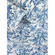 Melange Home 400TC Series Floral Shades of Blue Sheet Set Full