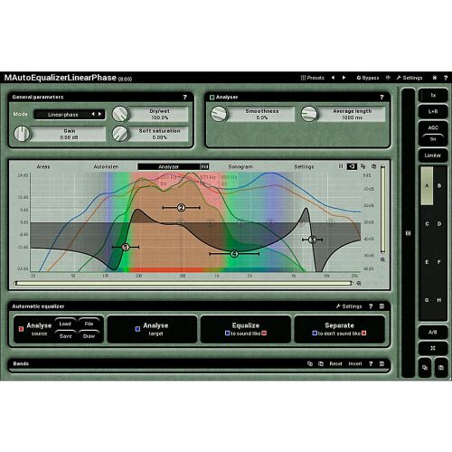  MeldaProduction},description:Equalizing is probably the most important task, so you should get the best tool out there! MAutoEqualizer is an unbelievably transparent and musical so