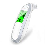 Mele & Co. Infant Thermometer, Digital Forehead Thermometer and Ear-Thermometer Medical Infrared 2 Modes for Baby, Child, Adult with Instant Reading Function, Fever Alert, CE and FDA Certific