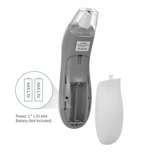  Mele & Co. Ear Thermometer with Forehead Function - FDA Approved for Baby and Adults - Upgraded Infrared Lens Technology for Better Accuracy - New Medical Algorithm,Gray