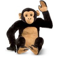 Melissa & Doug Chimpanzee - Lifelike Stuffed Animal