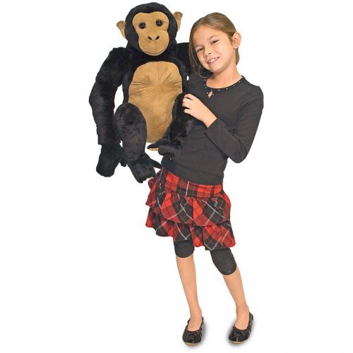  Melissa & Doug Chimpanzee - Lifelike Stuffed Animal