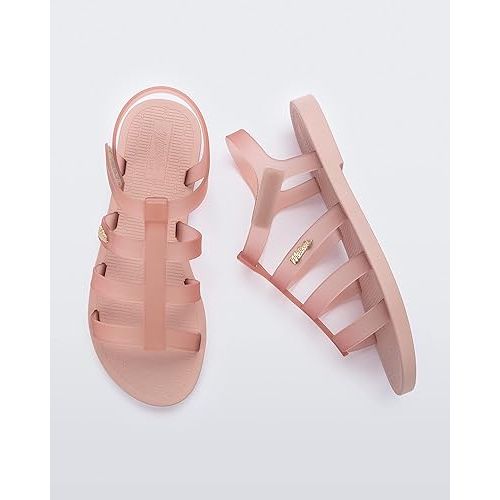  Melissa Sun Rodeo Sandals for Women - Stylish and Comfortable Vegan Strappy Gladiator Sandals, Jelly Shoes with Adjustable Ankle Strap