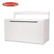 Melissa & Doug Wooden Toy Chest, Sturdy Wooden Chest (8.25 Cubic Feet of Storage, Easy to Assemble, White)