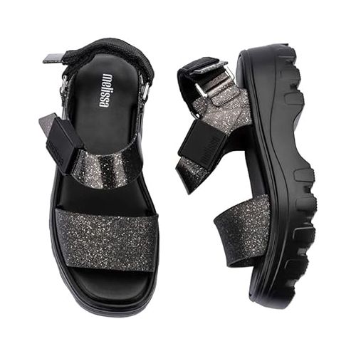  Melissa - Womens Kick Off Shiny Sandals