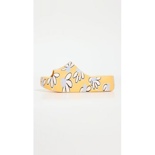  Melissa Women's Free Print Platform Slides