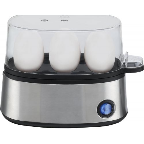  Melissa 16220019for 3egg design Egg Boiler Egg Cooker, Stainless Steel, Single