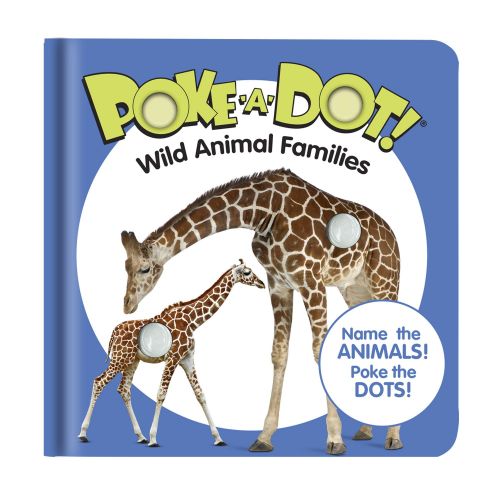  Melissa & Doug Children’s Book  Poke-a-Dot: Wild Animal Families