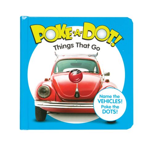  Melissa & Doug Children’s Book  Poke-a-Dot: Things That Go (Vehicle-Themed Board Book with Buttons to Pop)