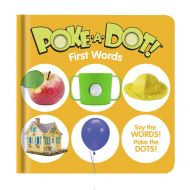 Melissa & Doug Children’s Book  Poke-a-Dot: First Words (Board Book with Buttons to Pop)