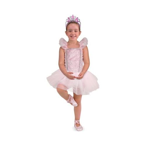  Girls Melissa & Doug Ballerina Role Play Set 18 x 12.25 x 1