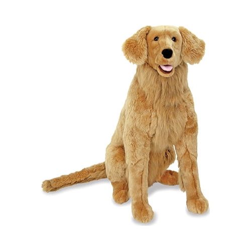  Melissa & Doug Giant Golden Retriever - Lifelike Stuffed Animal Dog (over 2 feet tall)