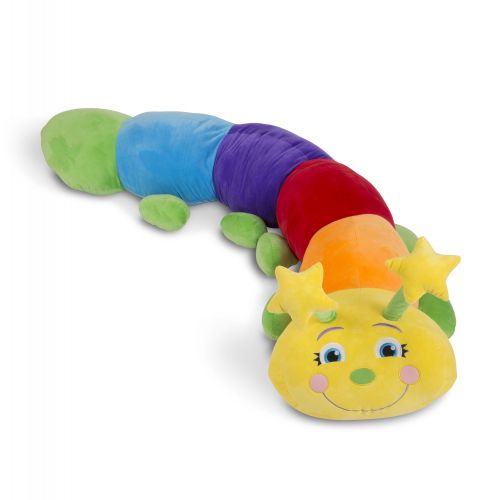  Melissa & Doug Plush Jumbo Caterpillar Stuffed Animal (63W x 18H x 17D in)