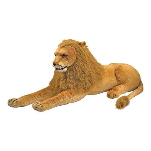  Melissa & Doug Giant Lion - Lifelike Stuffed Animal (over 6 feet long)