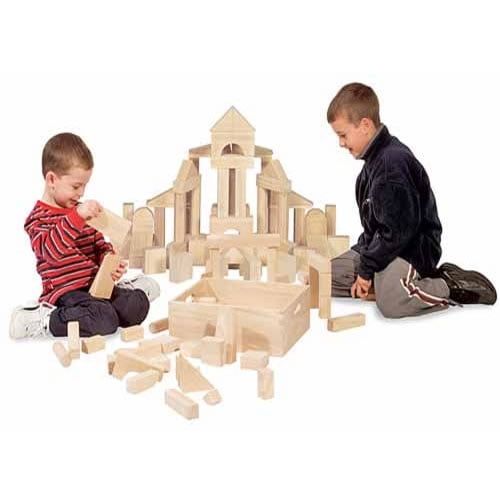  Melissa & Doug 60 Standard Unit Blocks