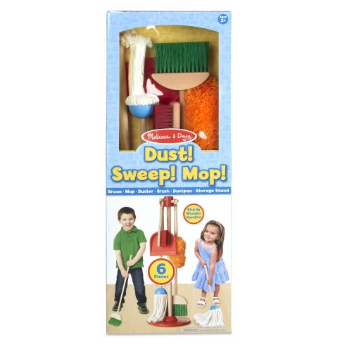  Melissa & Doug Dust Mop And Sweep Cleaning Play Set