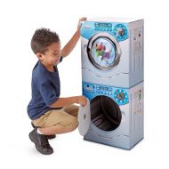 Melissa & Doug WasherDryer Combo Cardboard Play Set