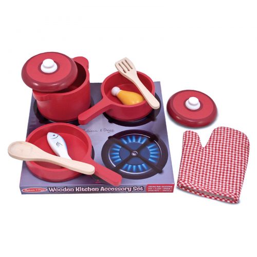  Melissa & Doug Wooden Cooking Set