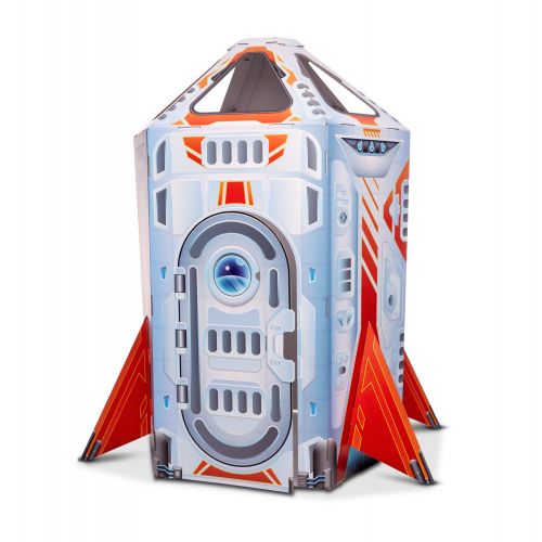  Melissa & Doug Rocket Ship Indoor Corrugate Playhouse (Over 4 Feet Tall)