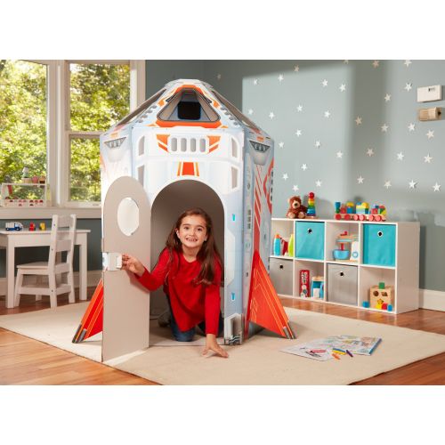  Melissa & Doug Rocket Ship Indoor Corrugate Playhouse (Over 4 Feet Tall)