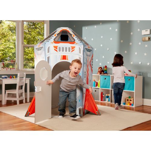  Melissa & Doug Rocket Ship Indoor Corrugate Playhouse (Over 4 Feet Tall)