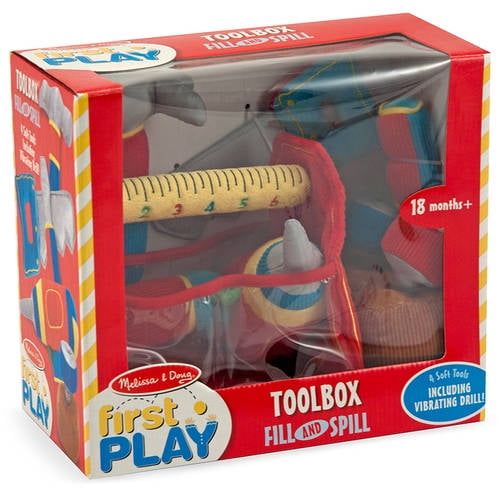  Melissa & Doug Toolbox Fill and Spill Play Set