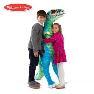 Melissa & Doug Jumbo T-Rex Dinosaur - Lifelike Stuffed Animal (over 4 feet tall)